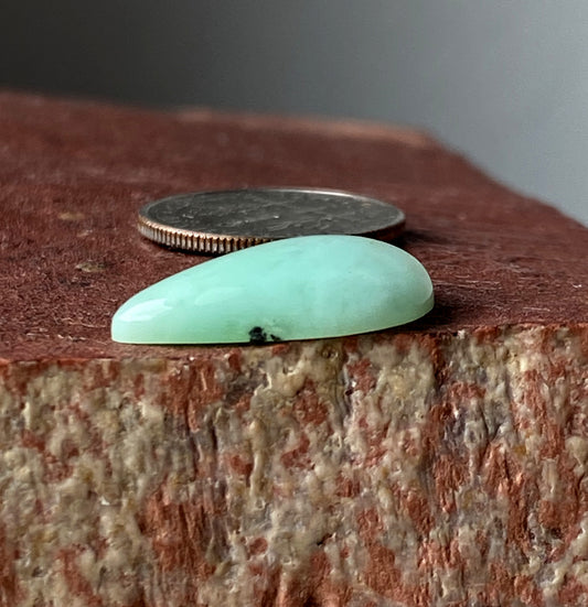 6 carat natural Australian Chrysoprase cabochon