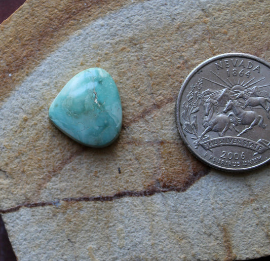 7 carat green Stone Mountain Turquoise cabochon 7 carat green Stone Mountain Turquoise cabochon