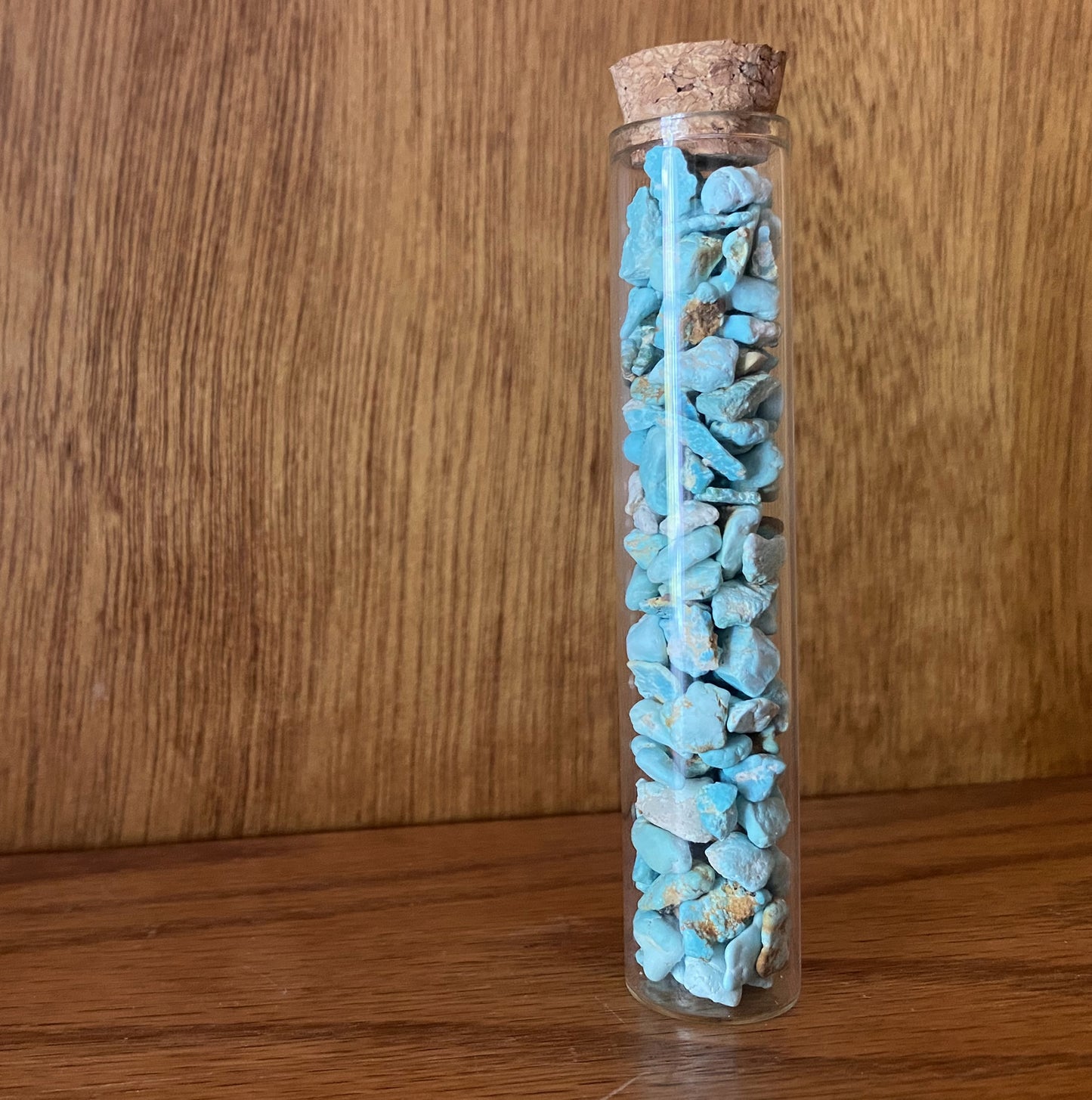 Rockhounder's gift of natural blue turquoise nuggets