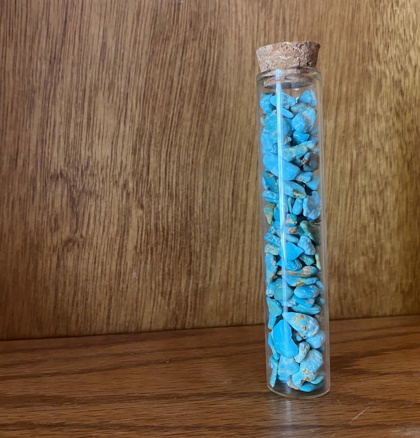 Rockhounder's gift of natural blue turquoise nuggets