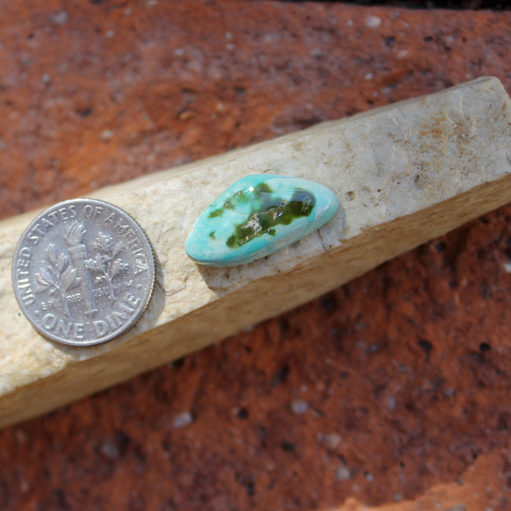 6 carat color change Stone Mountain Turquoise cabochon