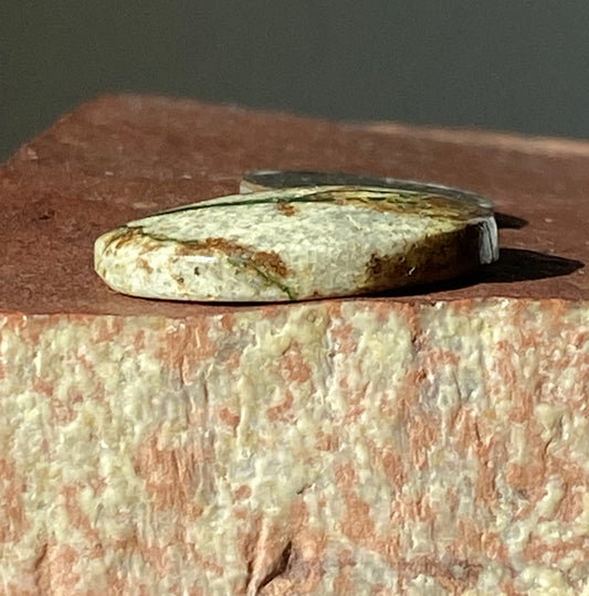 18 carat natural boulder-cut Stone Mountain Turquoise cabochon
