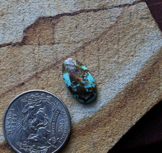 4 carat natural Blue June turquoise cabochon