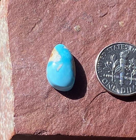 5 carat natural Blue June Turquoise cabochon