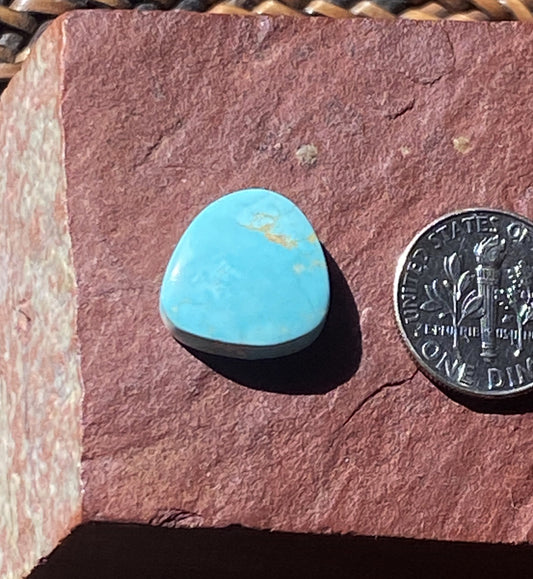 8 carat blue Stone Mountain Turquoise cabochon