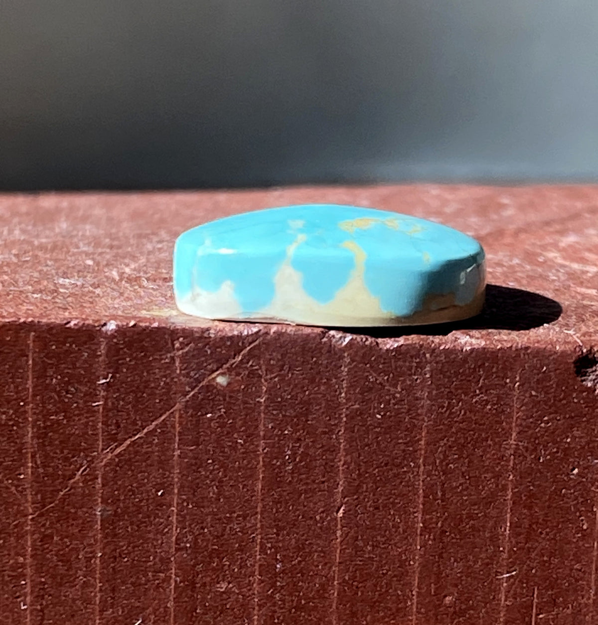 8 carat blue Stone Mountain Turquoise cabochon