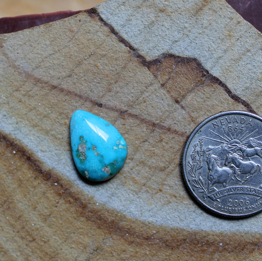 6 carat blue Stone Mountain Turquoise cabochon
