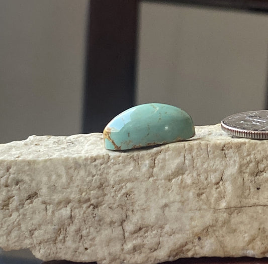 7 carat natural light blue Stone Mountain Turquoise cabochon