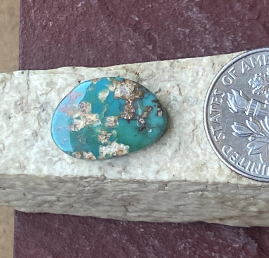 4 carat natural blue Stone Mountain Turquoise cabochon