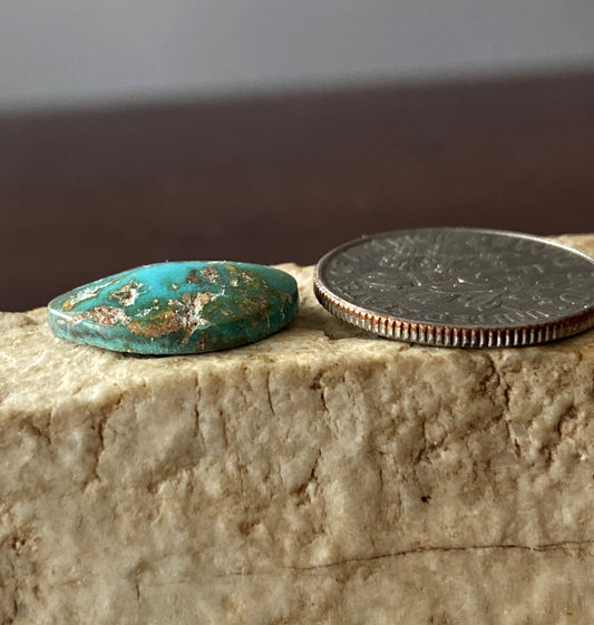 4 carat blue Stone Mountain Turquoise cabochon