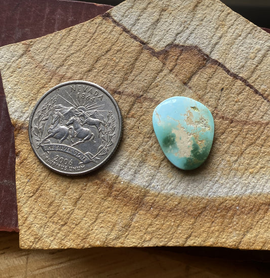 7 carat color change natural Stone Mountain Turquoise cabochon