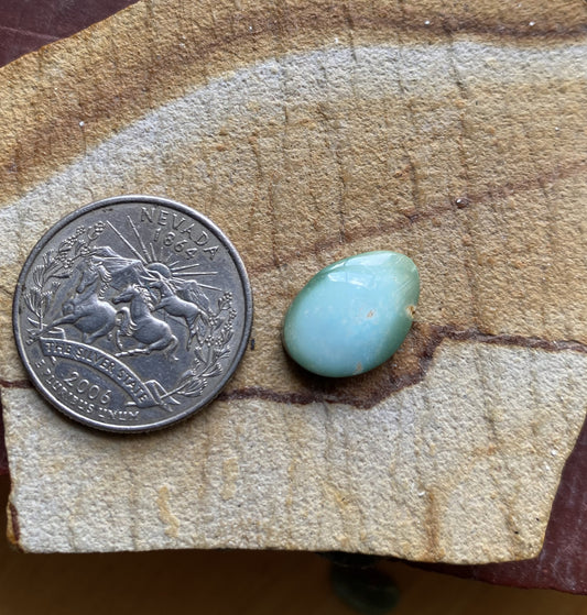 5 carat light blue Stone Mountain Turquoise cabochon