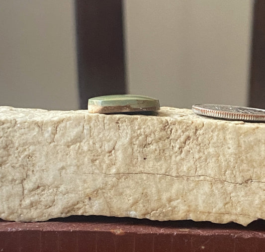 7 carat green turquoise Stone Mountain Turquoise cabochon