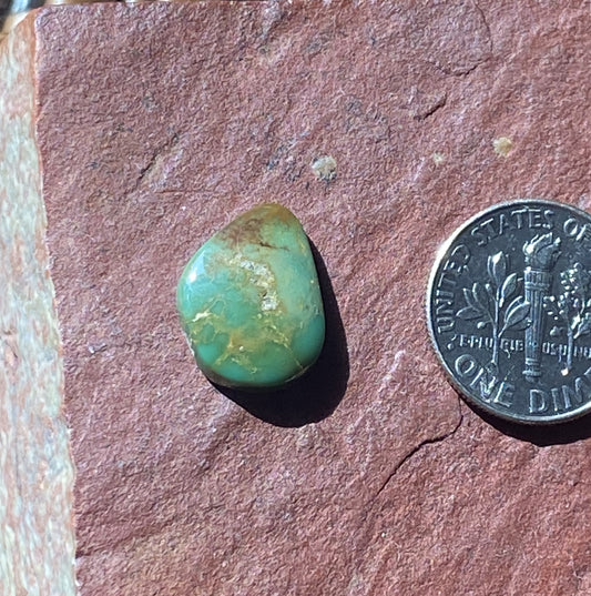5 carat green Stone Mountain Turquoise cabochon