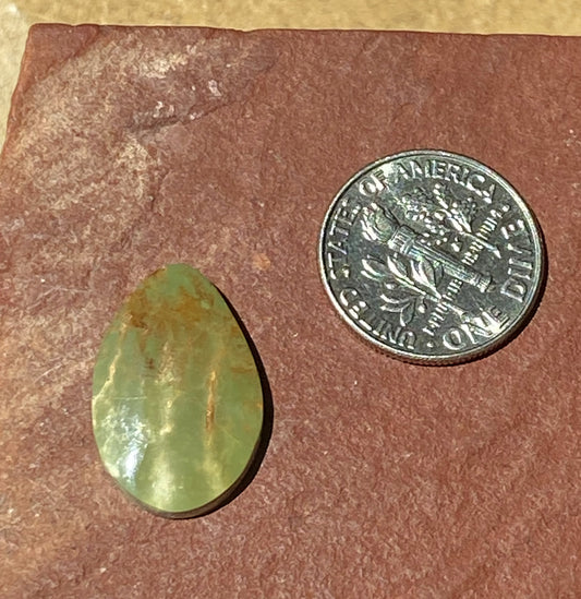 6 carat green Stone Mountain Turquoise cabochon