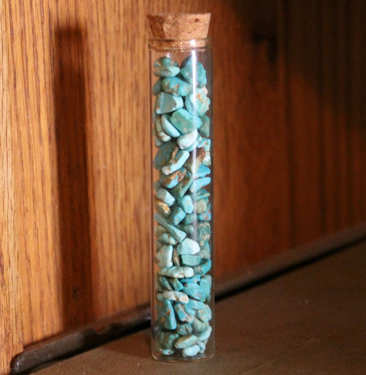Rockhounder's gift of natural dark blue turquoise nuggets
