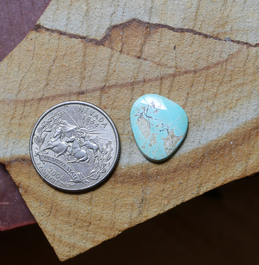 5 carat light blue Stone Mountain Turquoise cabochon