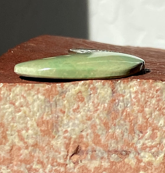 24 carat natural color change Stone Mountain Turquoise cabochon