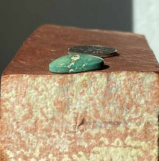 7 carats natural green Stone Mountain Turquoise cabochon