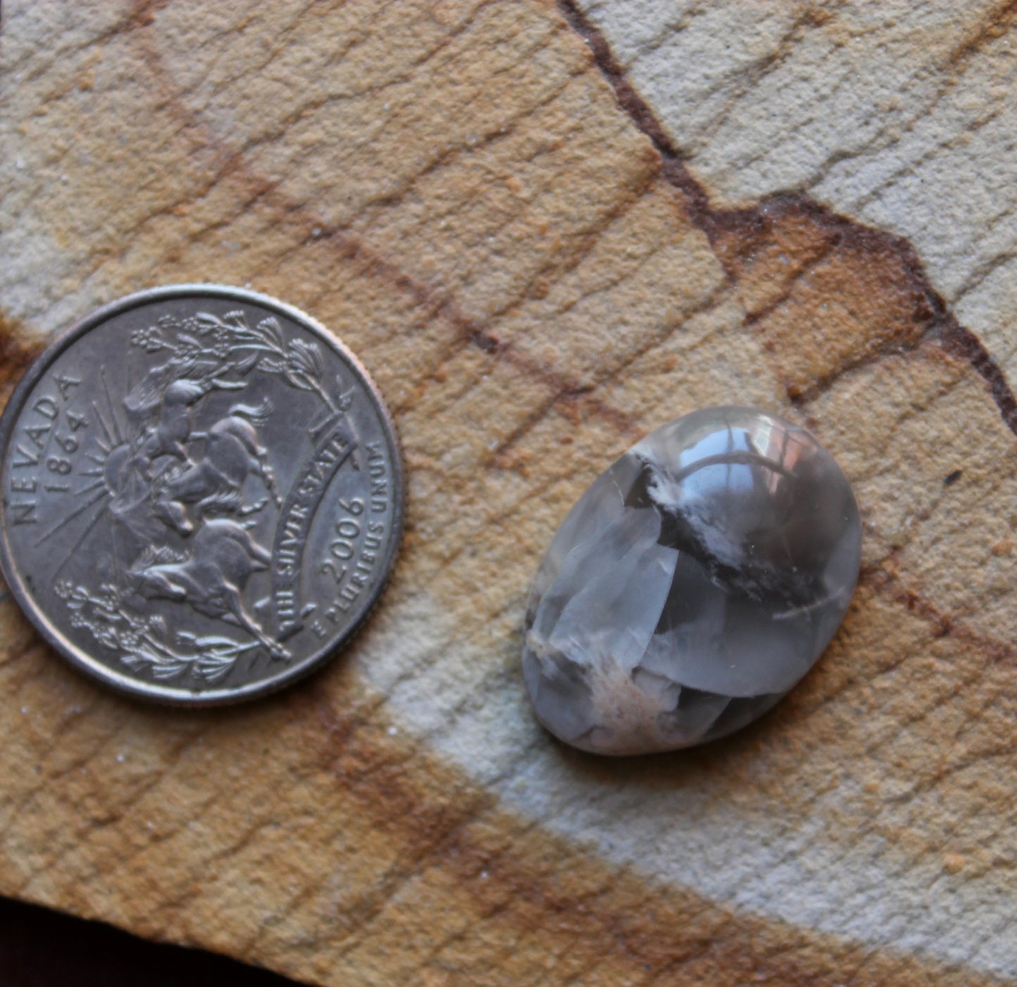 16 carat natural moonstone cabochon