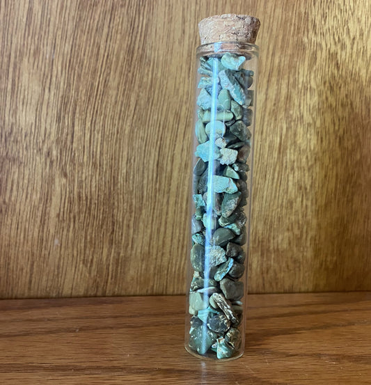 Rockhounder's gift of natural green turquoise nuggets