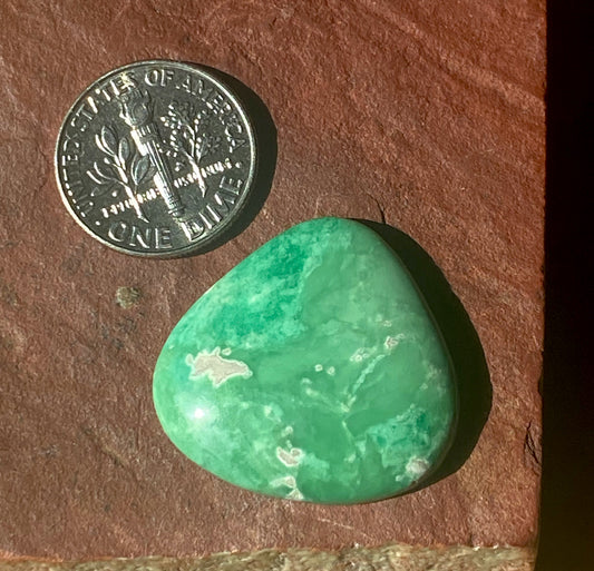 22 carat green natural Utah varscite cabochon
