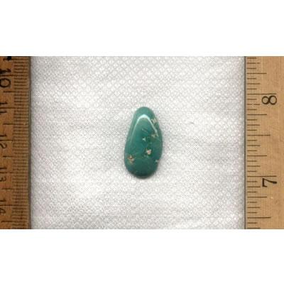 A lovely teal blue Taubert Hills turquoise cabochon from the Nevada Cassidys