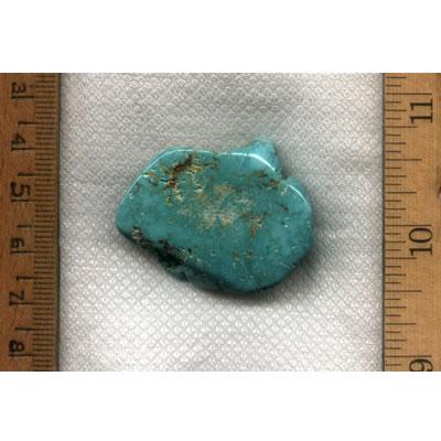 A large Blue June Turquoise specimen nugget from the Nevada Cassidys