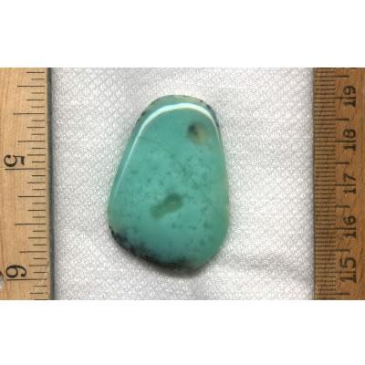 A lovely Australian chrysoprase cabochon designed by the Nevada Cassidys. This gemstone cabochon is untreated,un-backed natural chrysoprase. 