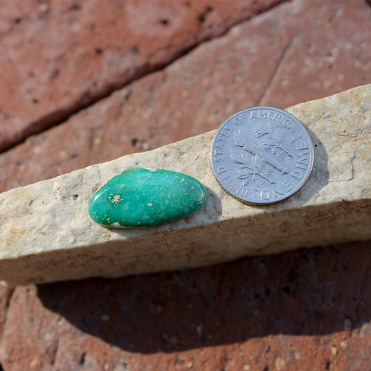 6 carat natural green Stone Mountain Turquoise cabochon