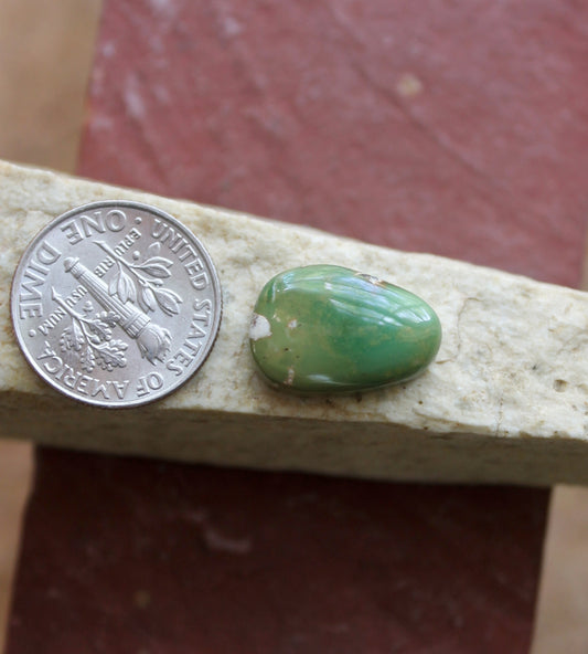 7 carat green Stone Mountain Turquoise cabochon