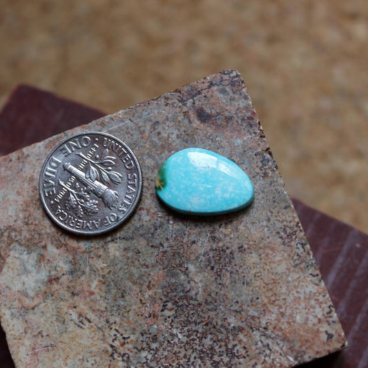 4.8 carat blue Stone Mountain Turquoise cabochon