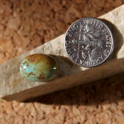 Iron infused turquoise from the high deserts of northern Nevada